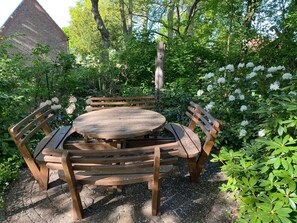 Outdoor dining - Großzügiges Studio in einem kleinen Fachwerkhaus by Interhome (Dömitz)