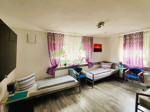 2 dormitorios y Internet