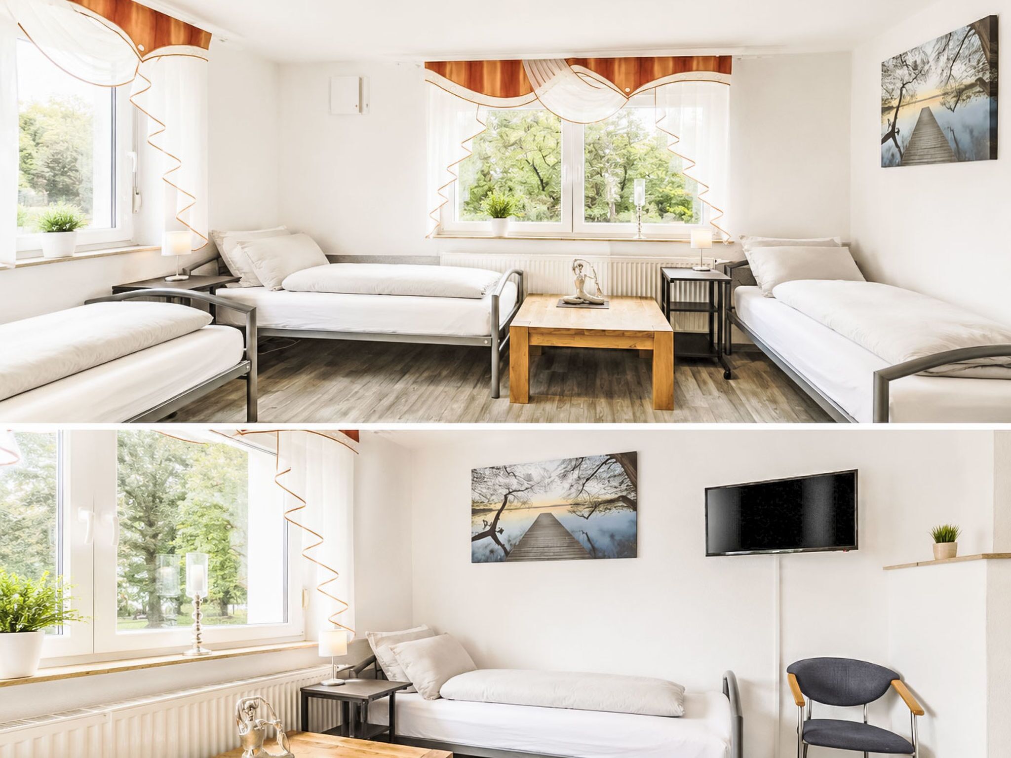 2 bedrooms, internet