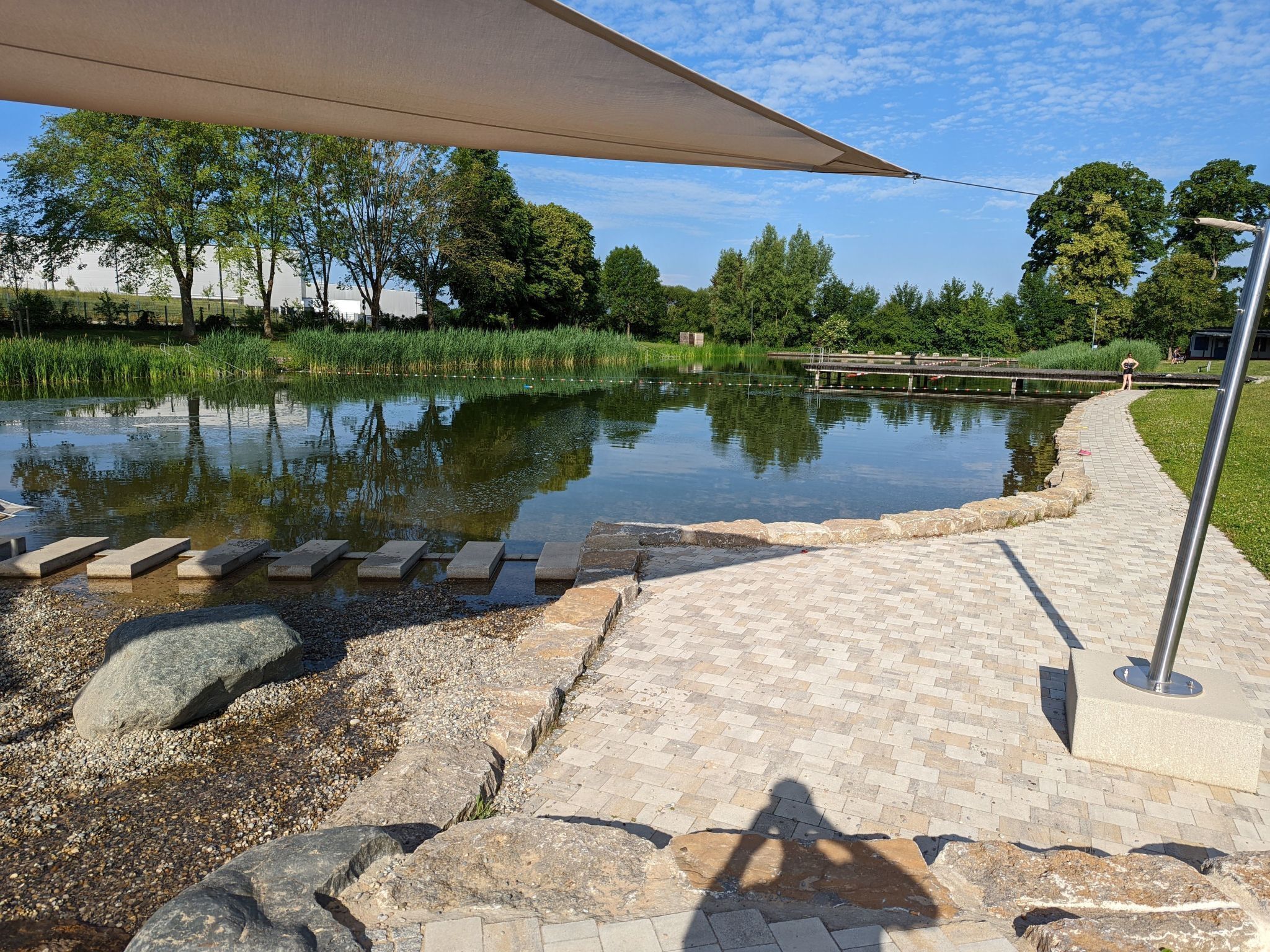 Enceinte de l’hébergement