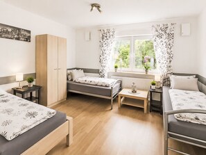 4 habitaciones y internet 