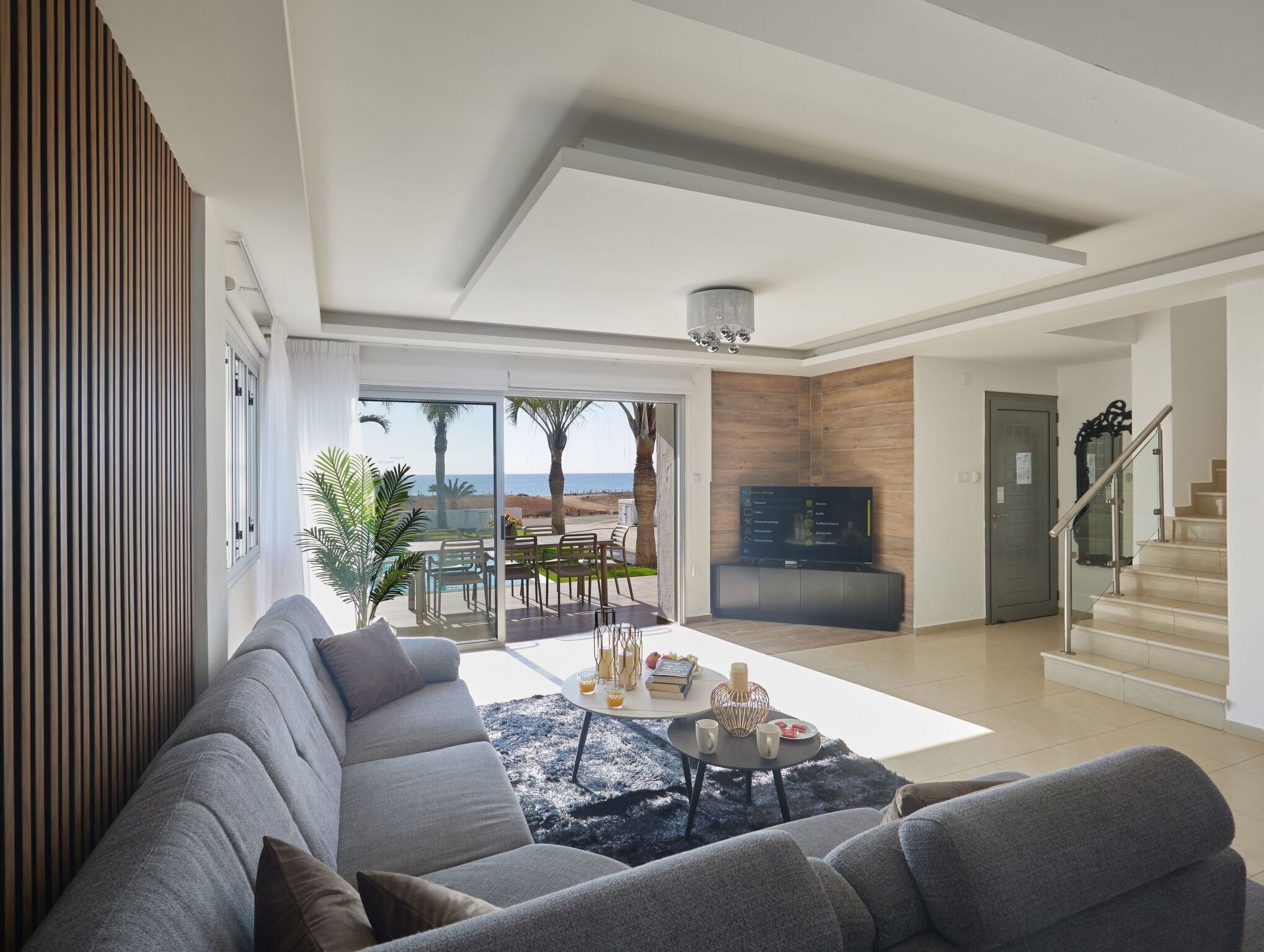 Televisie en een dvd-speler