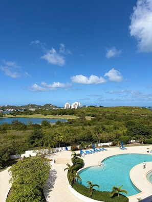 Pool - Breathtaking View at Blue Marine Residence (Lowlands)