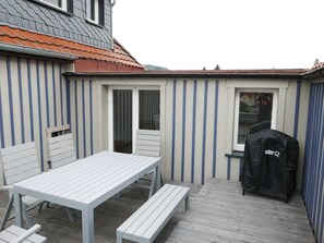 Outdoor dining - Appartement in Bad Sachsa by Interhome (Bad Sachsa)