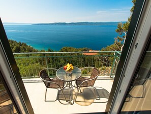 Outdoor dining - Ansicht Blue Apartment A3 by Interhome (Brela)