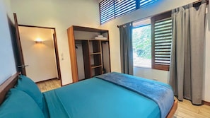 1 slaapkamer, een kluis op de kamer, gratis wifi, beddengoed