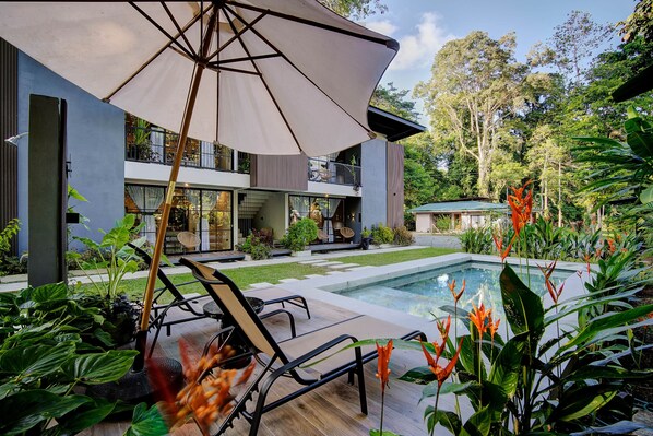 Pool - Nomad studio1: natural charm with pool already/c (Los Pargos)