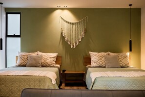 WiFi, bed sheets - Nomad studio1: natural charm with pool already/c (Los Pargos)