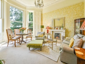 Fireplace - Luxuriöse Erdgeschosswohnung by Interhome (Torquay)