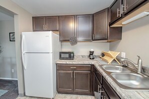 Microwave, oven, stovetop, paper towels