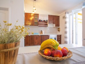 Fridge, oven, cookware/dishes/utensils - Holiday home Tina with Private pool by Interhome (Pag/Novalja)