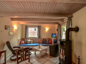 Fireplace - Das Haus am Merr nur 100 Meter bis zum Strand by Interhome (Baabe)