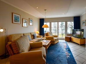 Living area - Seeschloss Binz Apartment 26, 2 Minuten zum Strand by Interhome (Binz)