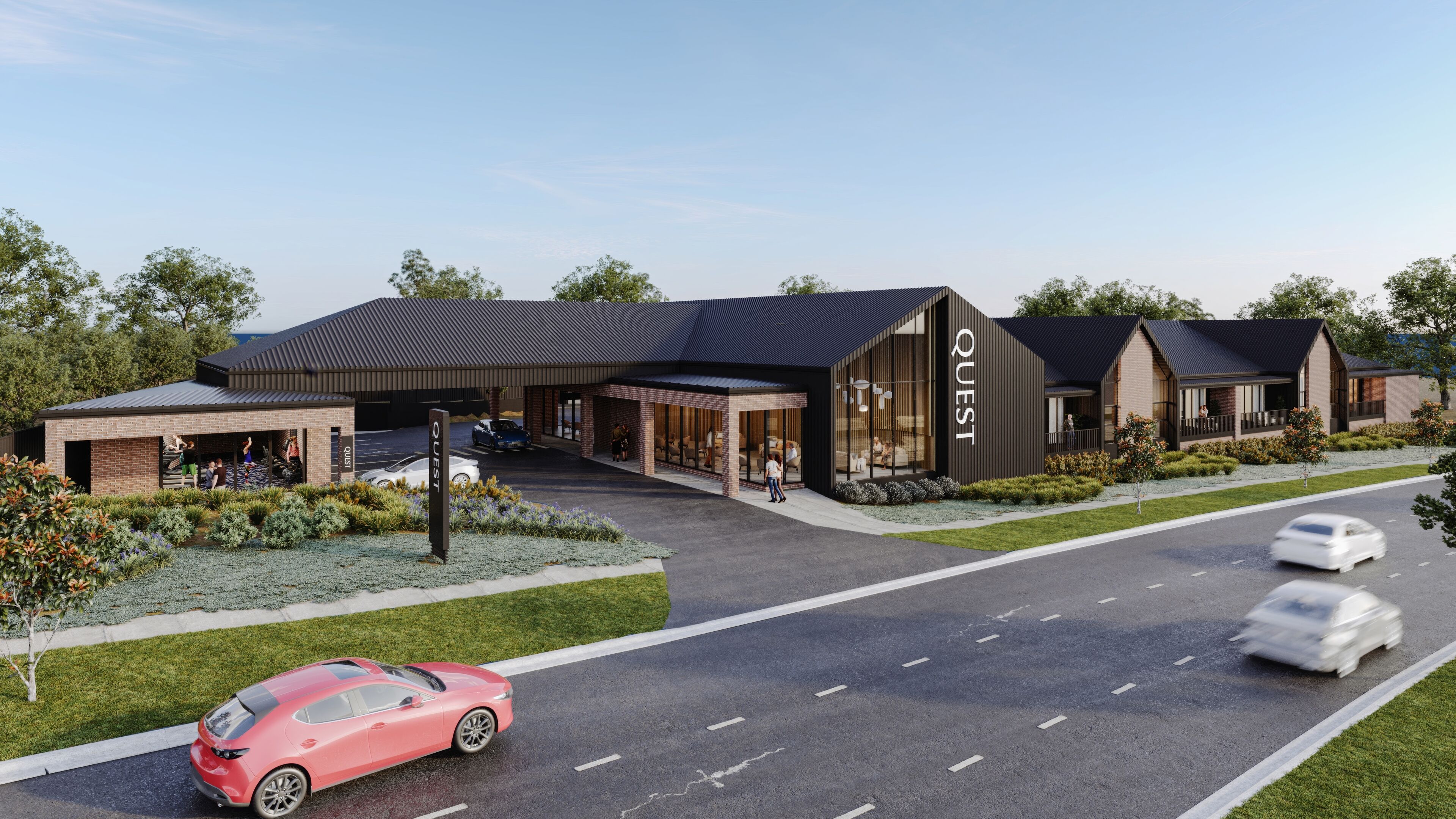 المنشأة من الخارج