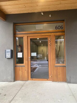 Exterior detail - The `7` - Modern Downtown Condo (Golden)