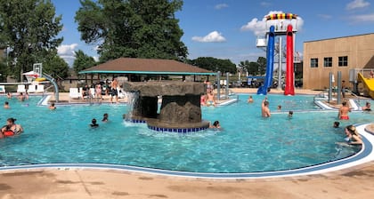 Your Okoboji Getaway: 3BR, 2.5 BA Bridges Bay Resort Cabin w/Resort amenities!