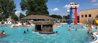 Your Okoboji Getaway: 3BR, 2.5 BA Bridges Bay Resort Cabin w/Resort amenities!