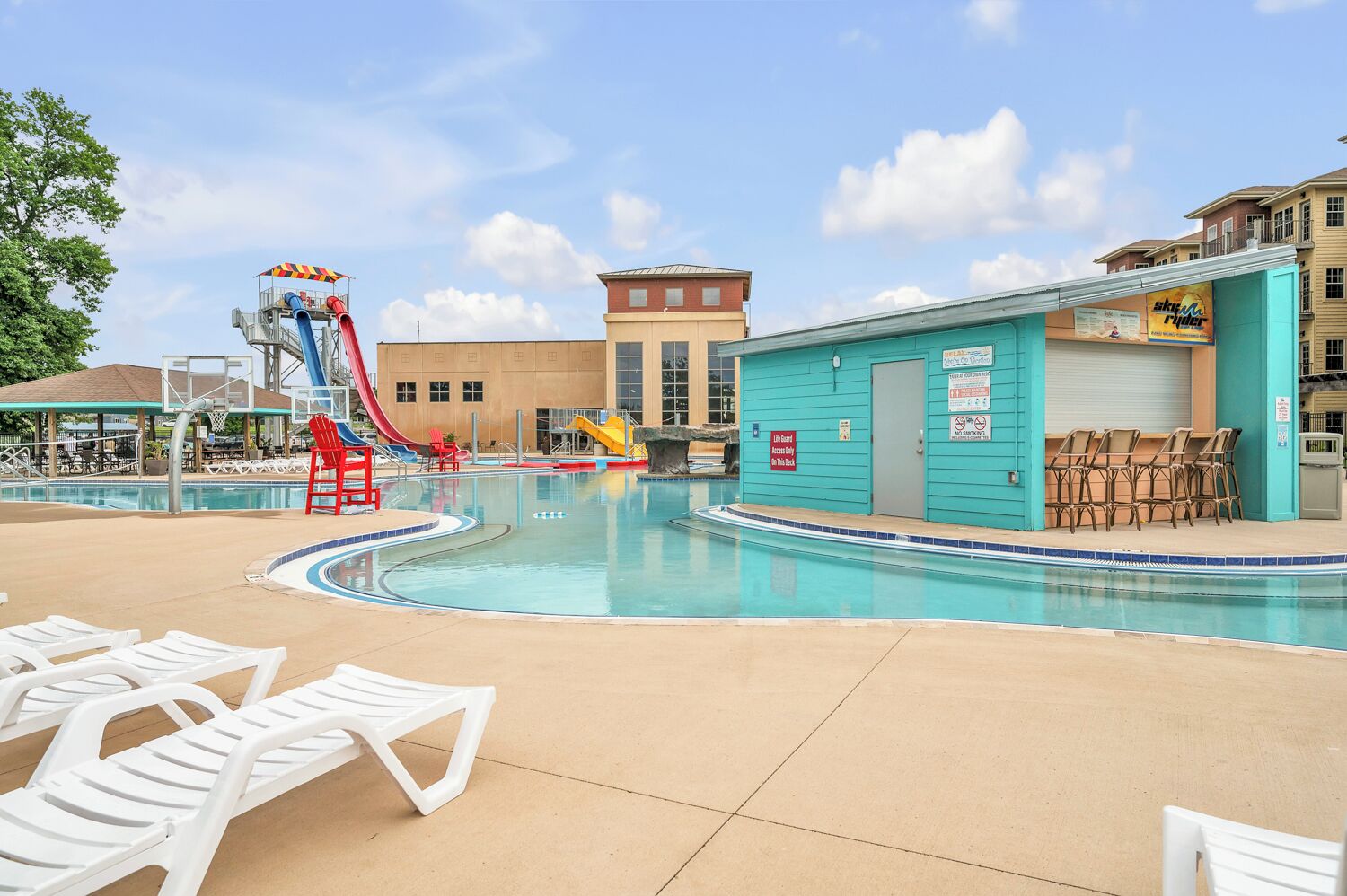 Indoor pool, a heated pool