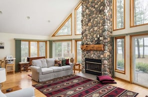 Interior - Relax & Explore Waterfront Crawford Lake Cottage 4878 (Kalkaska)