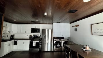Microwave, oven, stovetop, paper towels