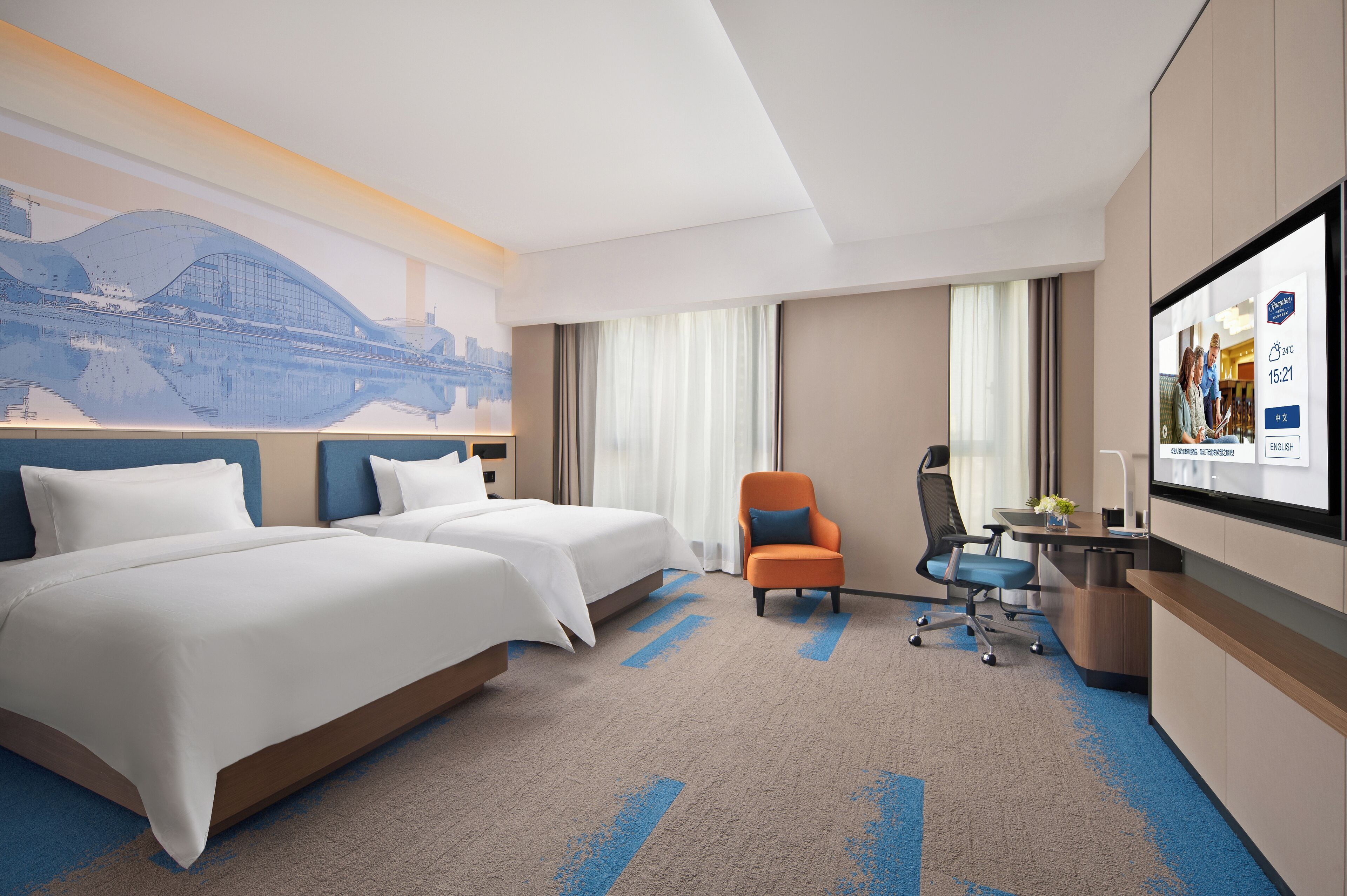 Chambre Supérieure avec lits jumeaux