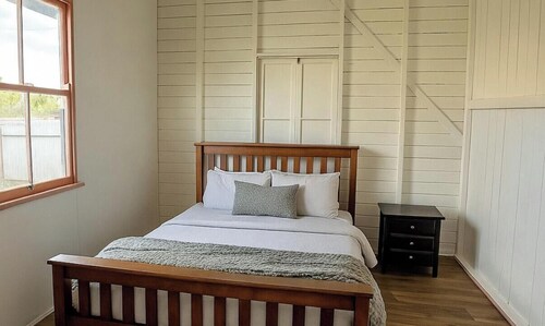 neat and tidy historical workers cottage