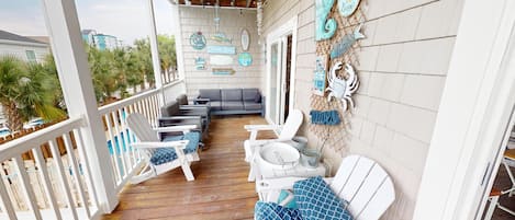 Fachada de la propiedad