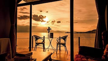 Superior tweepersoonskamer | Uitzicht op strand/zee