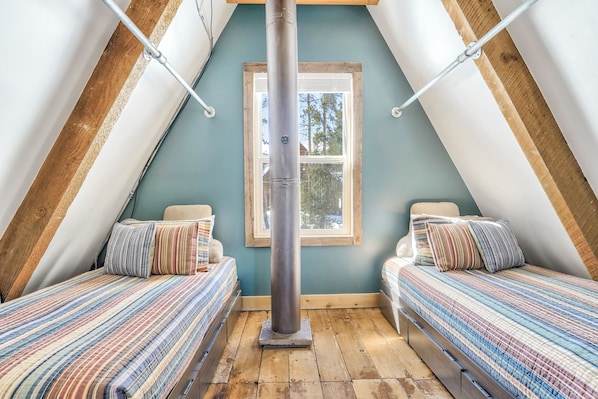 Interior - Mountain A Frame w Wood Stove Downtown (Breckenridge)