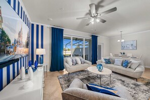 TV, DVD player, stereo, offices