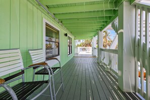 Interior - Oceanfront Inn Room #8 - Partial Ocean View - King Bed (Fort Pierce)