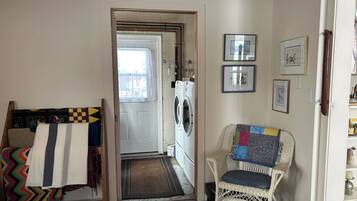2 bedrooms, iron/ironing board, WiFi (surcharge), bed sheets