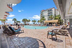 Indoor pool - Stay Above the Sea! 3BR Oceanview Penthouse in uptown Myrtle Beach (Myrtle Beach)