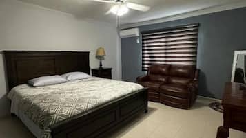 Blackout drapes, soundproofing, iron/ironing board, free WiFi