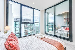 Apartment, Balcony | Iron/ironing board, free WiFi - StayAU Convenient City Apt in West Melb (West Melbourne)