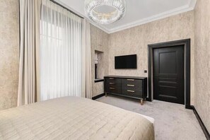 1 makuuhuone, silitysrauta/-lauta, Wi-Fi, vuodevaatteet