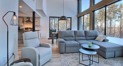 Scandinavian Chalet in Saint-Urbain, Charlevoix
