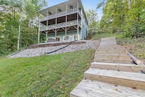 Exterior - NEW! Lakefront, Dock, Fire Pit, Grill, Kayaks, Paddleboards, Foosball, Arcade (Macon)