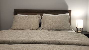 1 makuuhuone, silitysrauta/-lauta, ilmainen Wi-Fi, vuodevaatteet