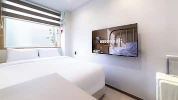 Standaard tweepersoonskamer | Een bureau, gratis wifi