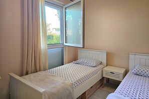 Familie appartement, meerdere slaapkamers, 2 badkamers (Lura 2 Holiday Homes 127) | 3 slaapkamers, een strijkplank/strijkijzer, gratis wifi, beddengoed