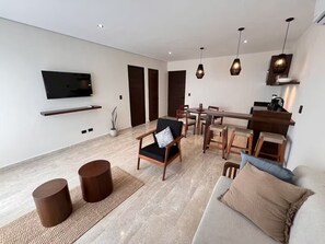 Living area - Apartment Balcony to Paradise: Sea and Jungle (Mahahual)