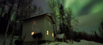 Cozy Fairbanks Cabin Retreat Northern Lights Views