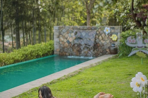 Piscina a l'aire lliure