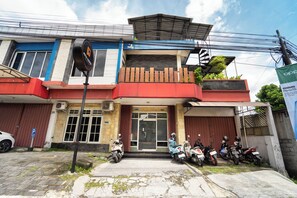 Majoituspaikan julkisivu