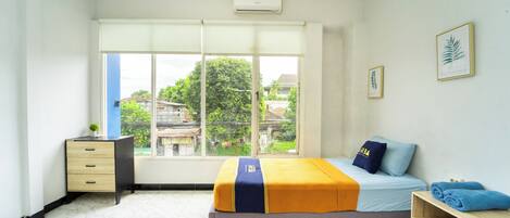 Tomannsrom – standard | Wi-fi (inkludert) og sengetøy