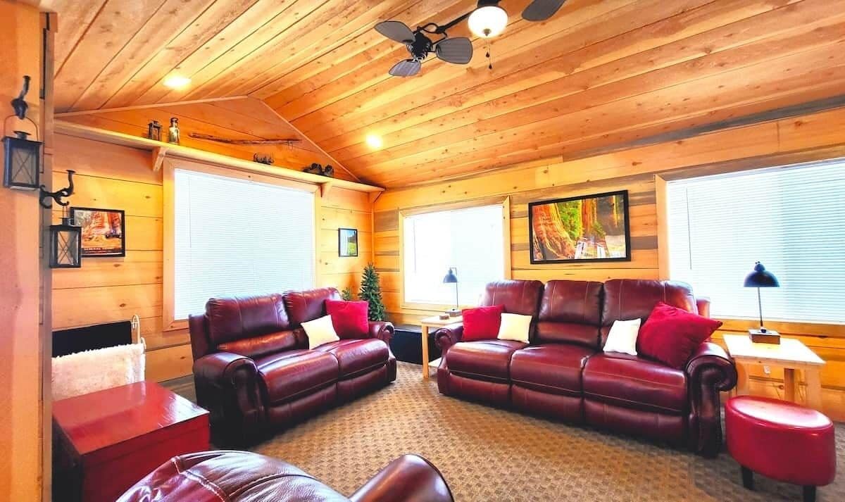 TV, fireplace, DVD player