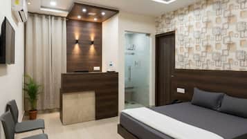 Habitación Deluxe | Escritorio, espacio para trabajar con un portátil, wifi gratis