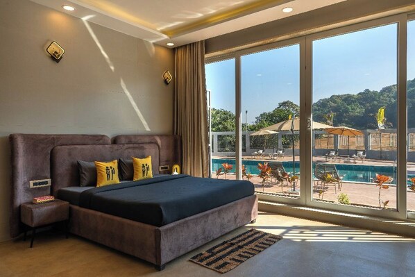 Superior Double Room with Balcony and Pool View | Interiør