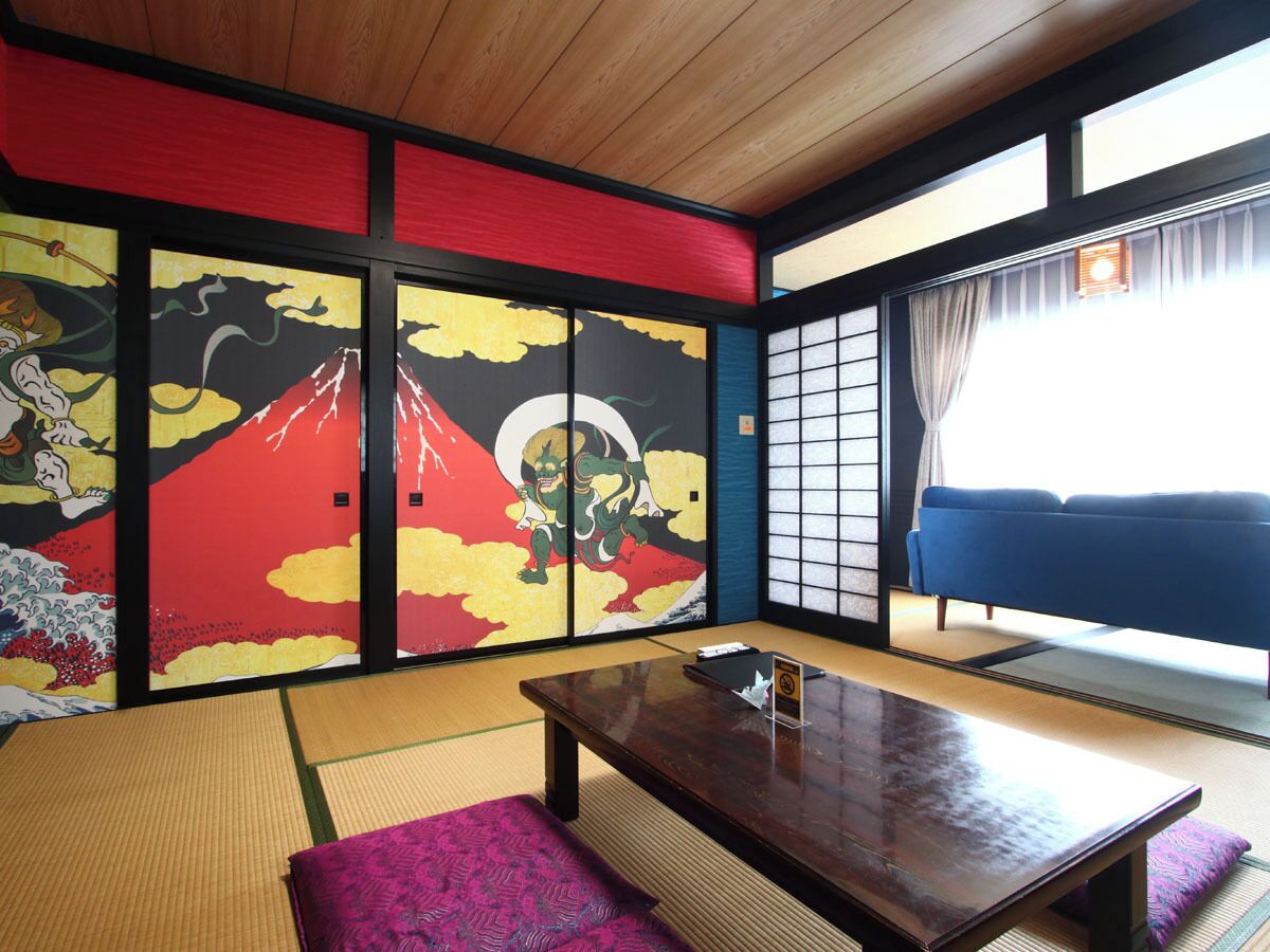 Japanilaistyylinen huone, vuoristonäköala | Ilmainen Wi-Fi